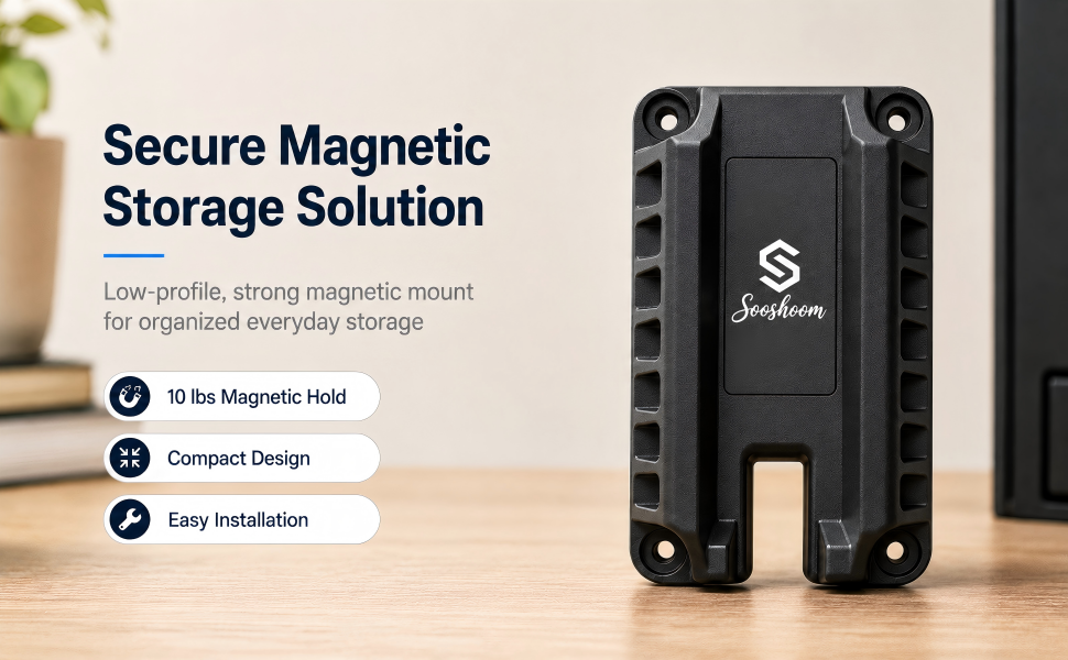 SOOSHOOM magnetic mount detail