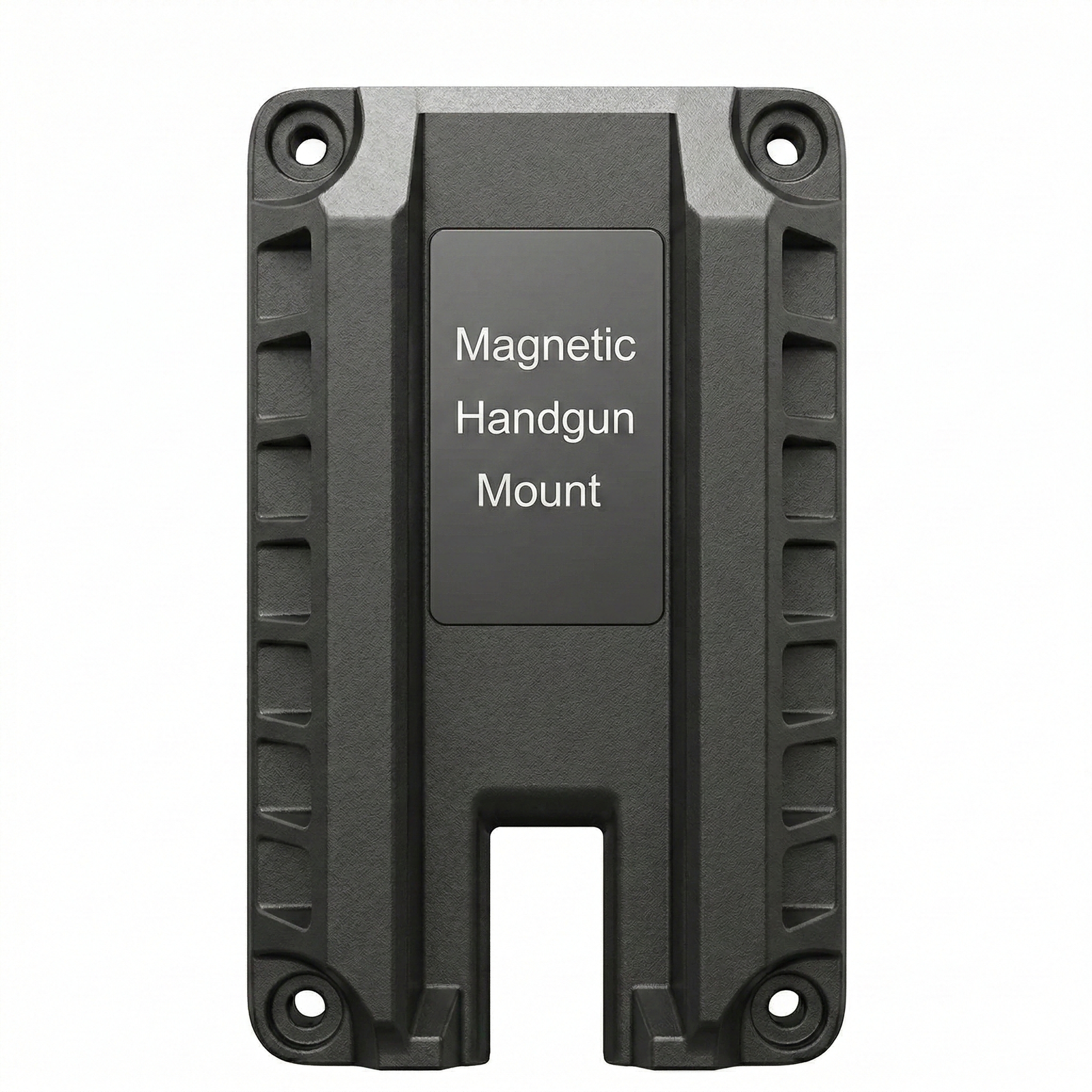 SOOSHOOM magnetic handgun mount, front view